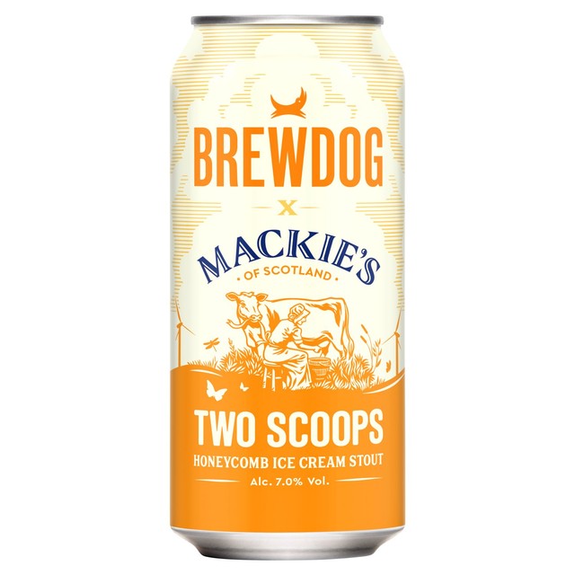 BrewDog honeycomb stout can, imported from the UK