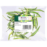 Ocado Finger Chillies green slender 80g, imported from the UK