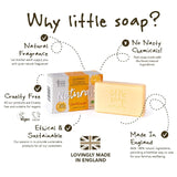 Little Soap Company bar soap Sweet Orange 100g, UK version