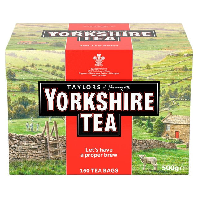 Yorkshire Tea Black Tea Bags 160 pack (British brand)