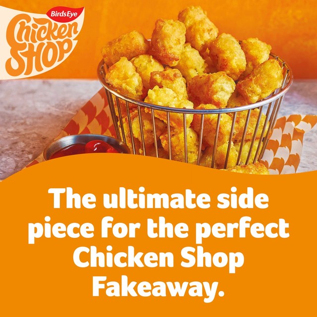 Birds Eye Chicken Shop hash brown potato bites 500g - British product