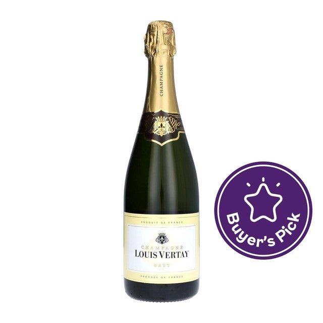 M&S Louis Vertay Brut Champagne 75cl, imported from the UK