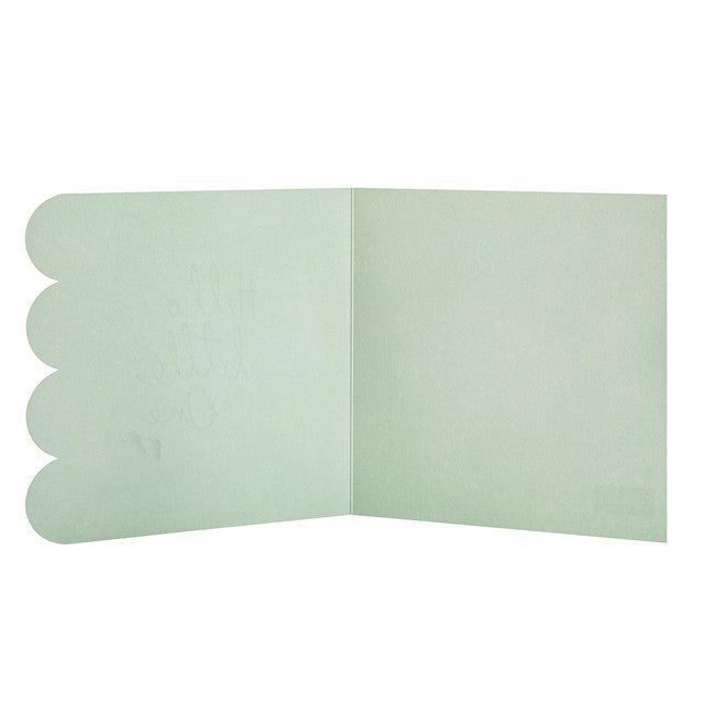 M&S new baby boy card 15cm x 15cm, imported from the UK