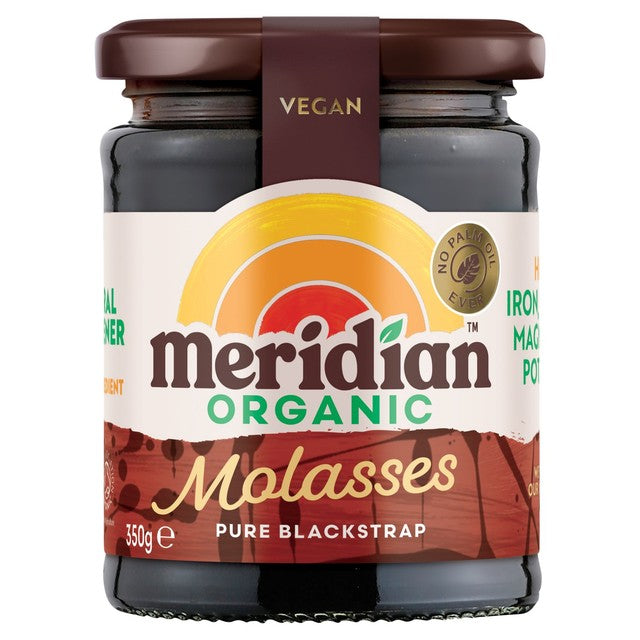 Meridian Organic Blackstrap Molasses 350g, imported from the UK