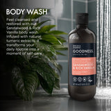 Baylis & Harding sandalwood and rich vanilla shower gel 500ml - British product