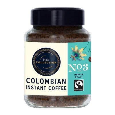 M&S M&S Fairtrade Colombian Instant Coffee 100g- Buy online at McGrocer