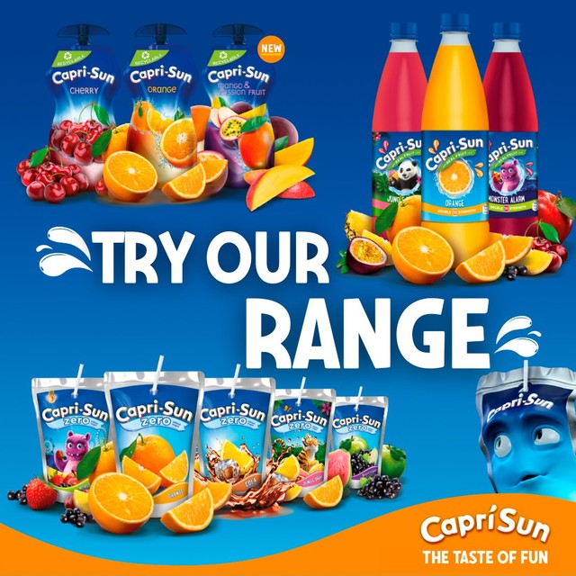 Capri Sun Tropical Party Pack juice drink multipack (British brand)