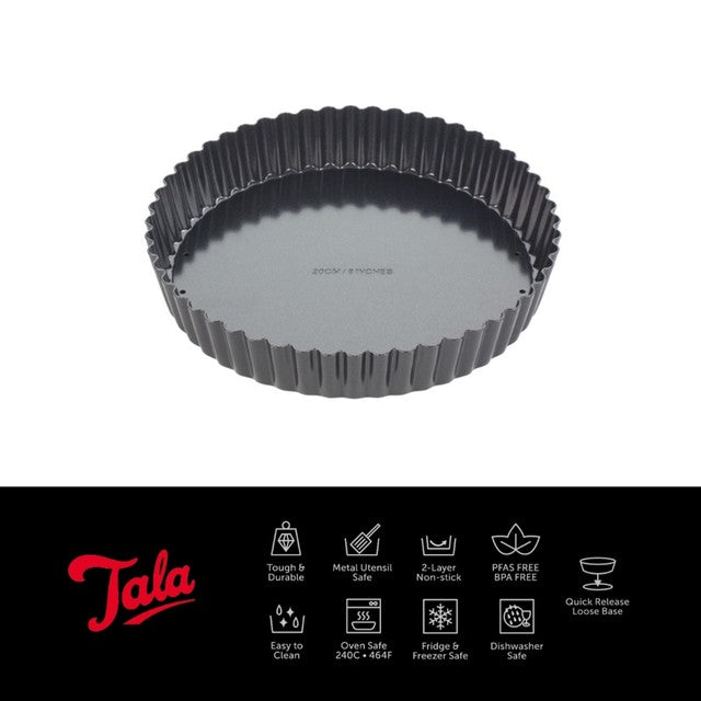 Tala Non-Stick Tart Tin 20cm x 3.5cm (British brand)