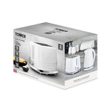 Tower Solitaire 2 slice toaster white (British brand)