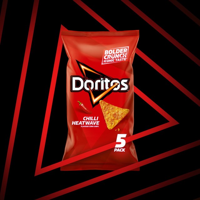 Doritos Chilli Heatwave Tortilla-Chips Multipack – Britisches Produkt