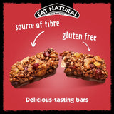 Eat Natural Apple Ginger Dark Chocolate Bars 3 x 40g - British product