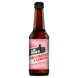 Lo Bros kombucha raspberry and lemon low sugar 330ml, UK version