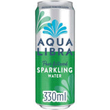 Aqua Libra sparkling water 330ml cans - British product