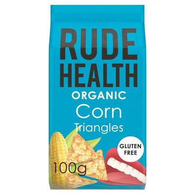 M&S Rude Health Organic Corn Triangles Tortilla Chips 100g- Buy online at McGrocer