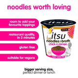 Itsu Big Chicken Ramen instant noodles pot 93g, UK version