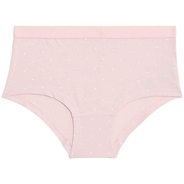 M&S girls cotton bow shorts pink mix 13-14 years, imported from the UK