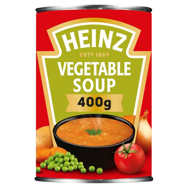 Heinz canned vegetable soup 400g - British product