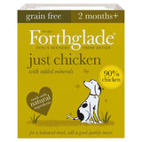 Forthglade Just 90% Chicken wet dog food 395g - British product