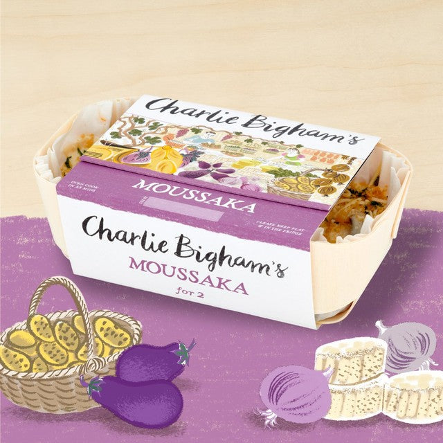 Charlie Bigham's Moussaka for 2 ready meal 655g - British product