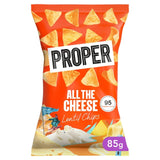 Properchips All the Cheese Lentil Chips 85g, imported from the UK