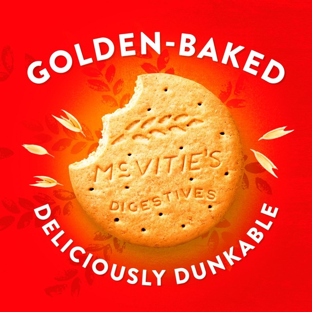 McVitie's Digestives The Light One biscuits 250g, imported from the UK
