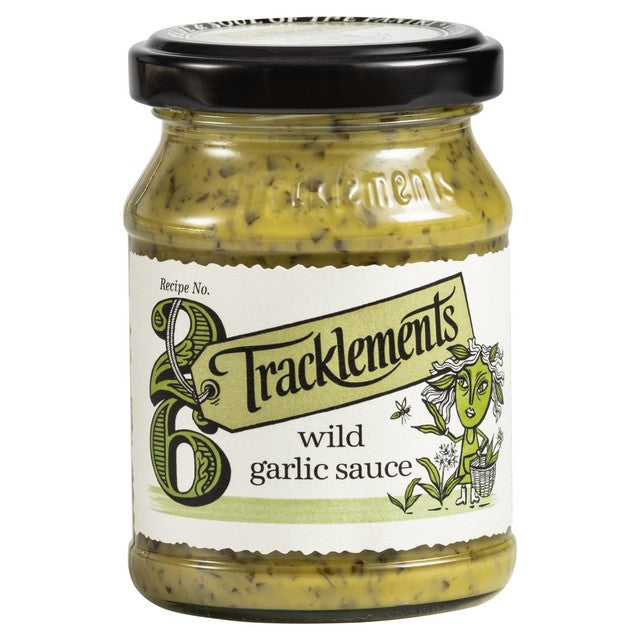 Tracklements wild garlic sauce 140g (British brand)