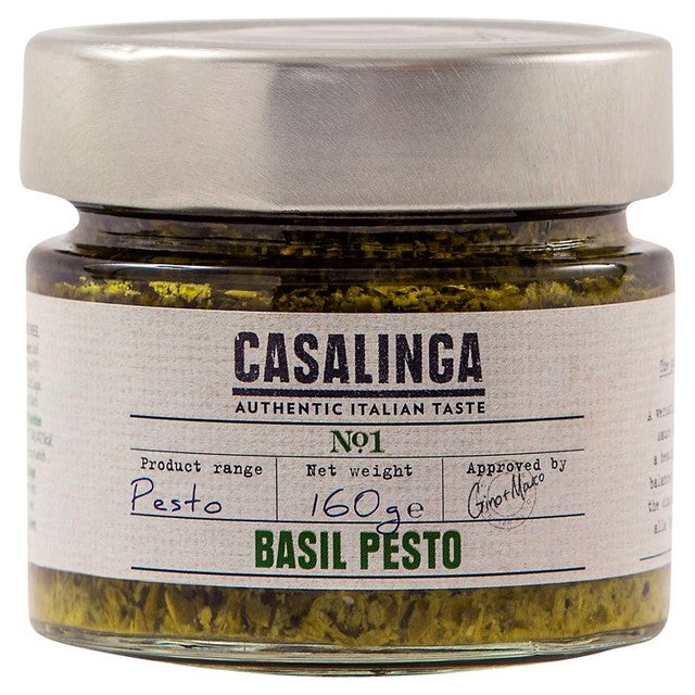 Casalinga basil pesto sauce 160g - British product