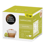 Dolce Gusto cappuccino coffee capsules 15 pack - British product