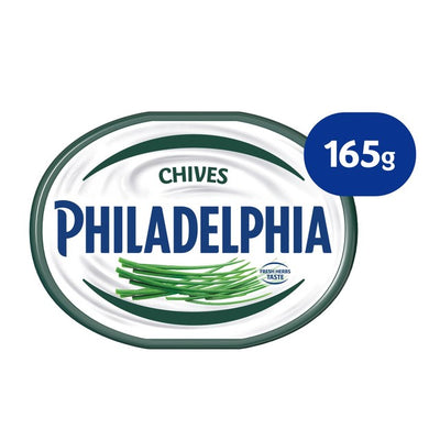 M&S Philadelphia Chives Soft Cream Cheese Spread 165g- Buy online at McGrocer
