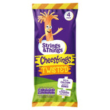 Strings & Things Cheestrings Twisted 80g cheese snacks - British product