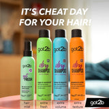 Got2b Get Fresh dry shampoo hair mist 150ml, UK version
