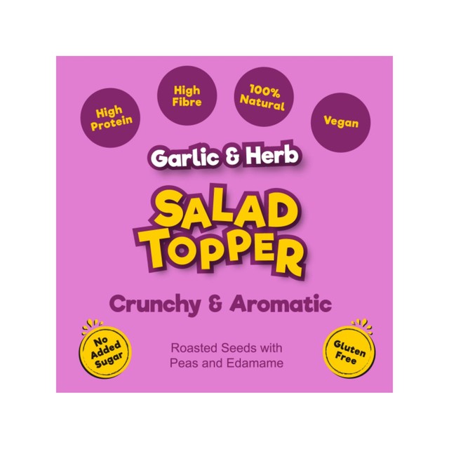 Good4U Garlic & Herb Salad Topper Seed Mix 125g, UK version