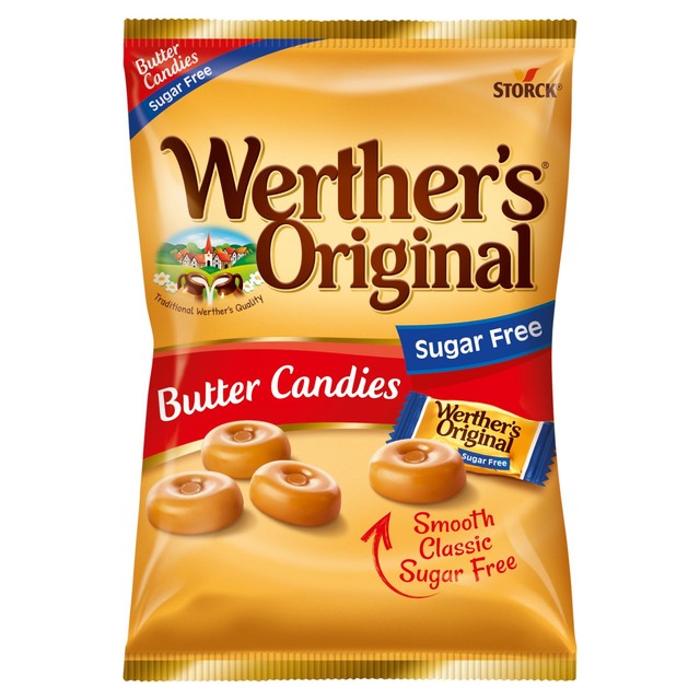 Werther's Original Sugar Free Butter Candies 80g (British brand)