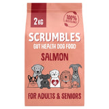 Scrumbles grain-free salmon dry dog food for adult and senior dogs (British brand)