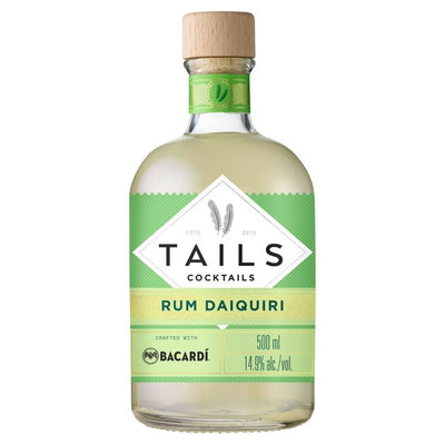 M&S Tails Cocktails Classic Bacardi Rum Daiquiri Premixed Cocktail 500ml- Buy online at McGrocer