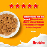 Nestle Shreddies honey malted wheat cereal 460g (British brand)