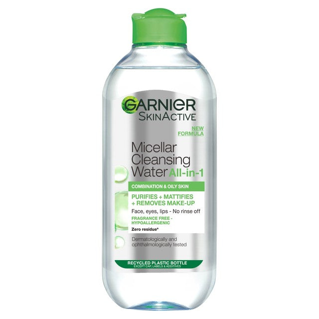 Garnier micellar water for combination skin 400ml, UK version