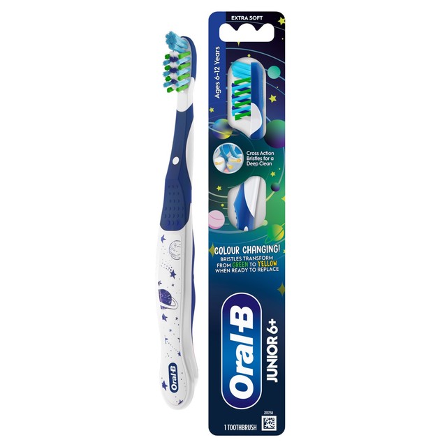 Oral-B Junior colour changing extra soft toothbrush - British product