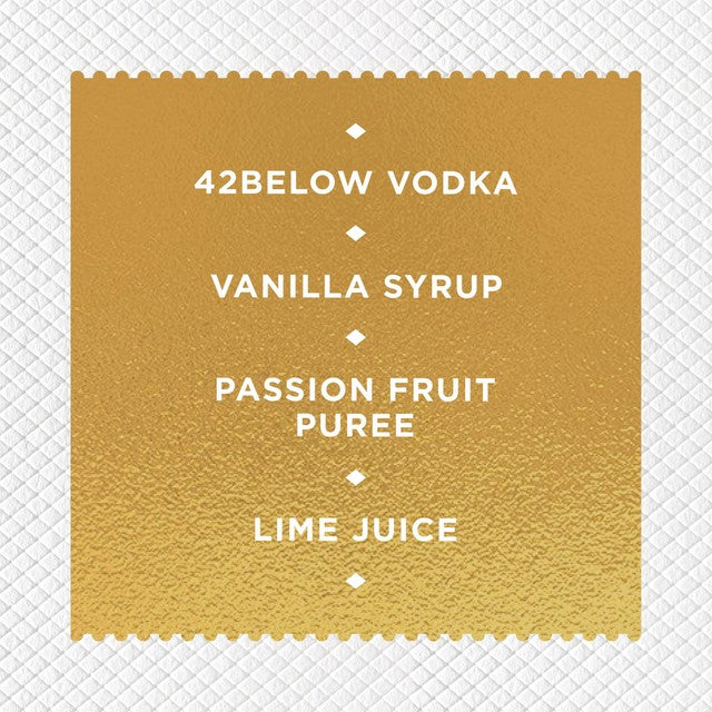 Tails passion fruit martini premixed cocktail 500ml (British brand)
