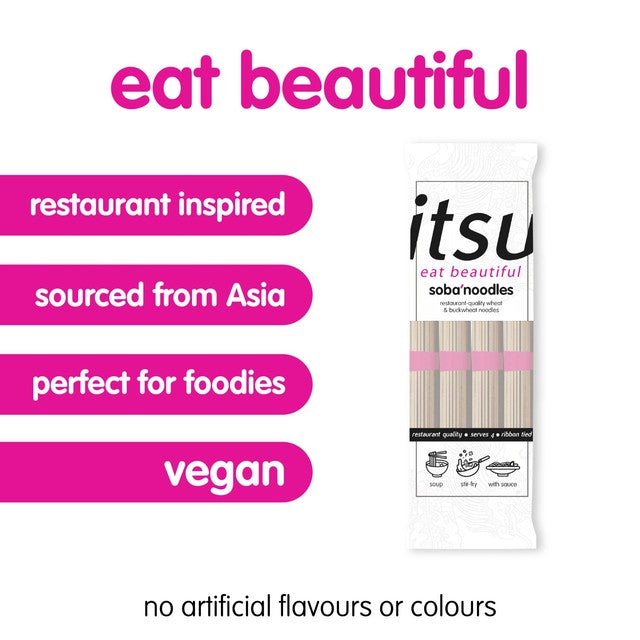Itsu Soba Noodles 250g, UK version