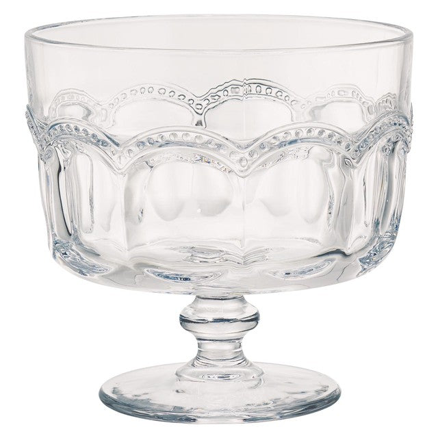 DRH Collection glass trifle bowl 285cl, imported from the UK