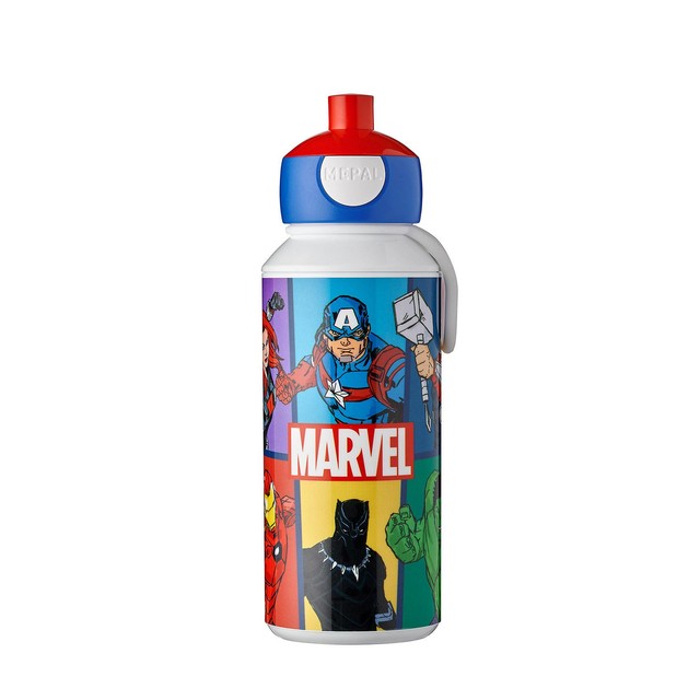 Mepal drinking bottle Pop-up Campus Avengers 400ml, imported from the UK