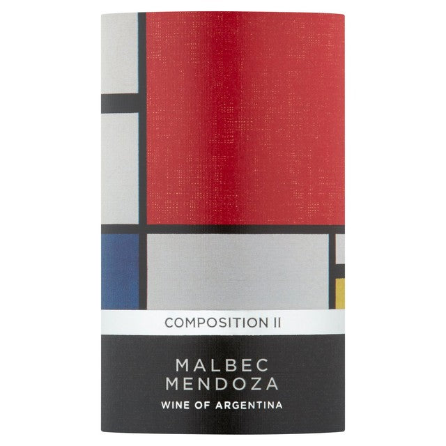 Art of Wine Composition II Malbec Red Wine 75cl - British product