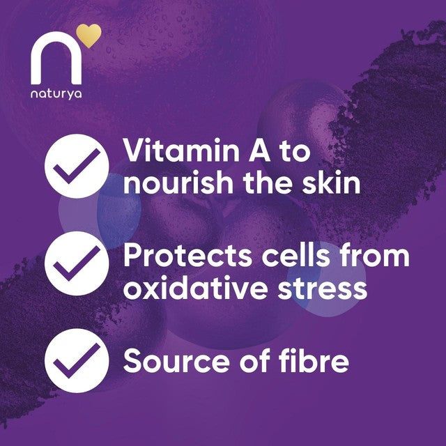 Naturya Organic Acai Powder 125g, imported from the UK
