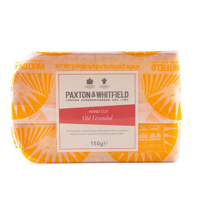 Paxton & Whitfield Old Groendal artisan cheese 150g, imported from the UK