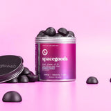 Spacegoods Immunity Chaga Mushroom Star Chews blueberry flavour gummies (British brand)