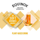 Equinox Fiery Ginger kombucha, UK version