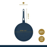 MasterClass cast aluminium frying pan with induction base 26cm, imported from the UK