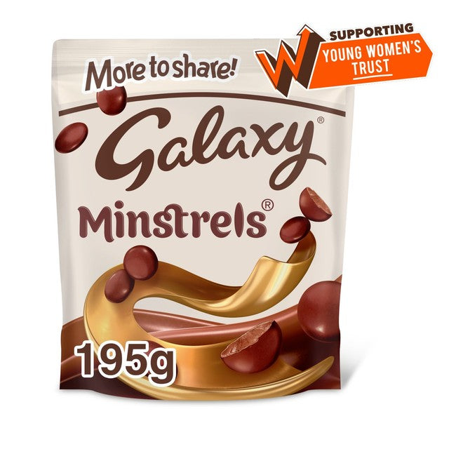 Galaxy Minstrels milk chocolate buttons 195g, UK version
