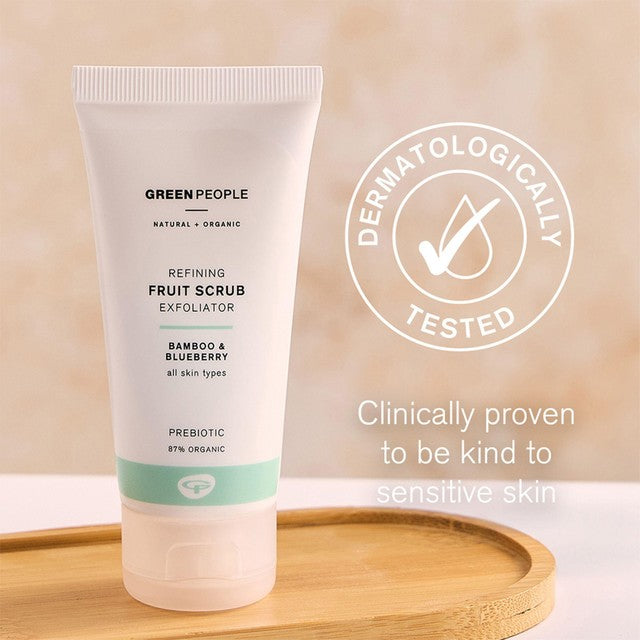 Green People Organic Fruit Exfoliating Scrub 50ml, UK version